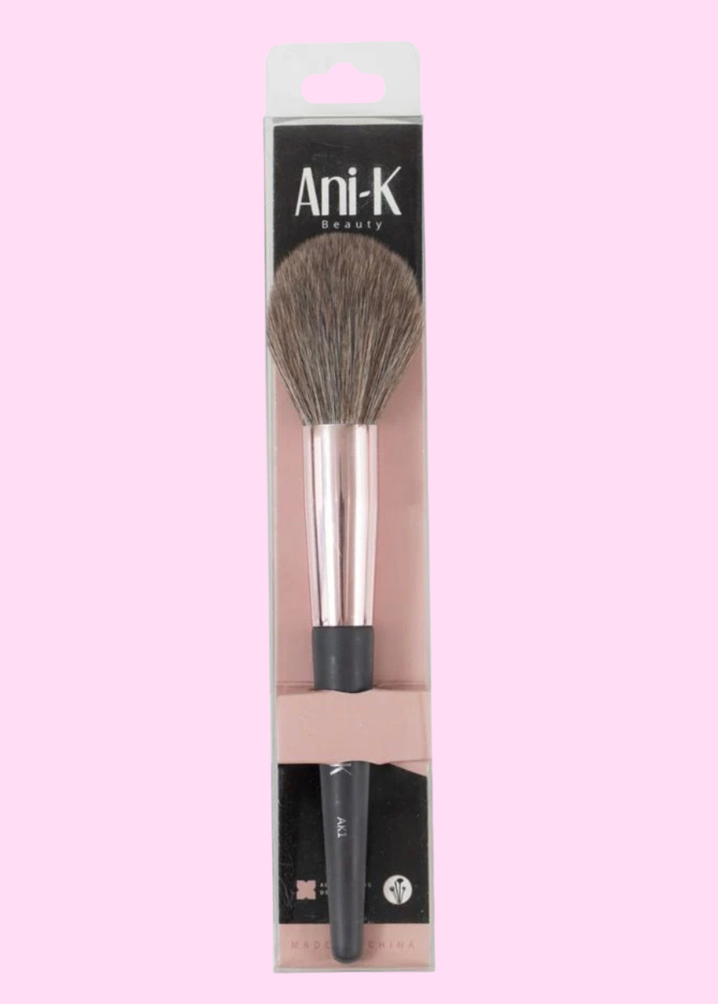 Brocha Polvos Anik AK1 Negra