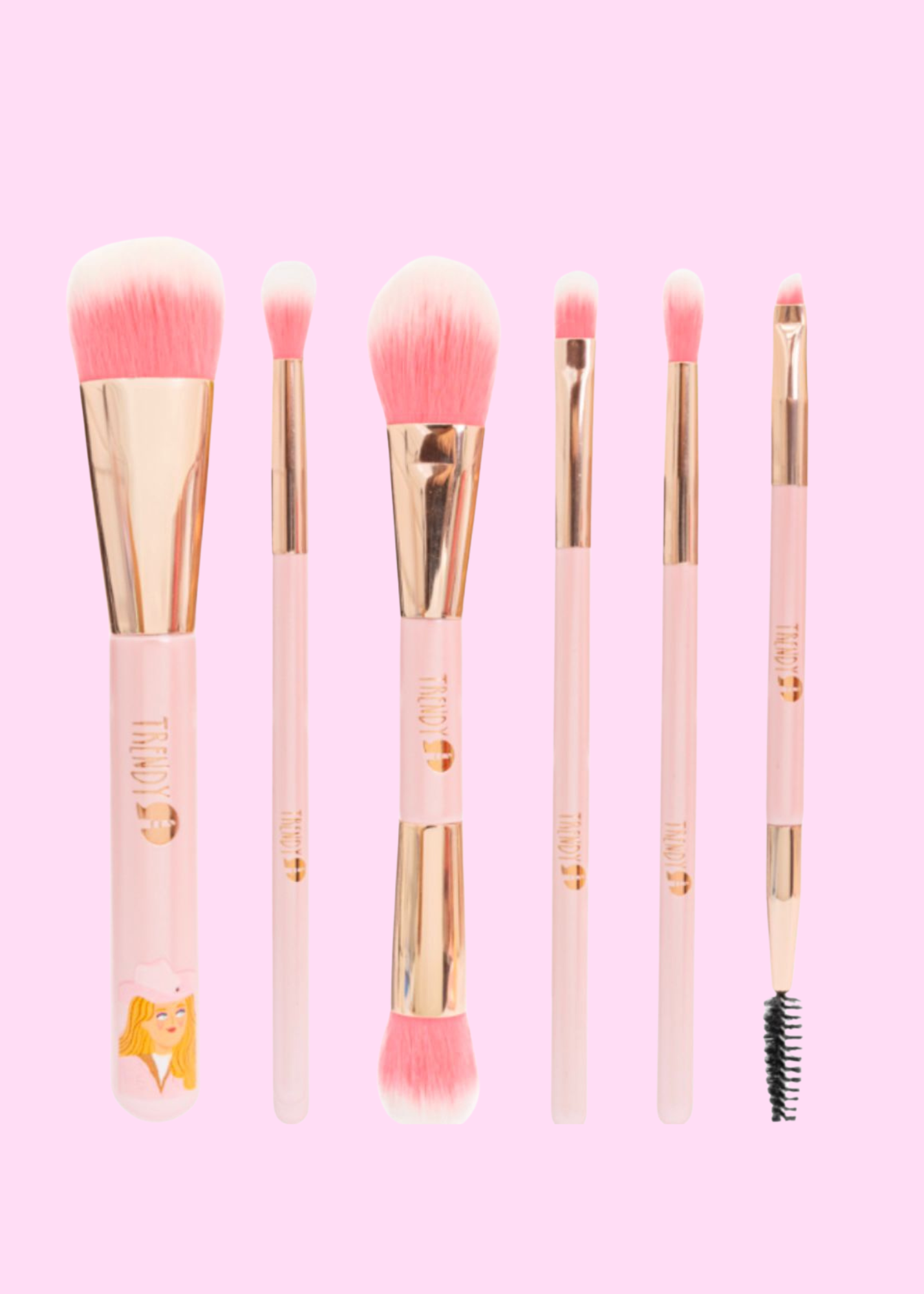 Kit De Brochas X8 RBD Trendy