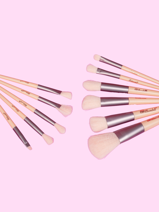 Kit De Brochas Rose Elegance x10 Bloomshell