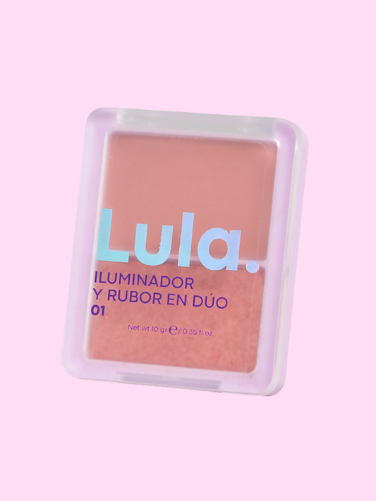 Iluminador Y Rubor En Duo Lula