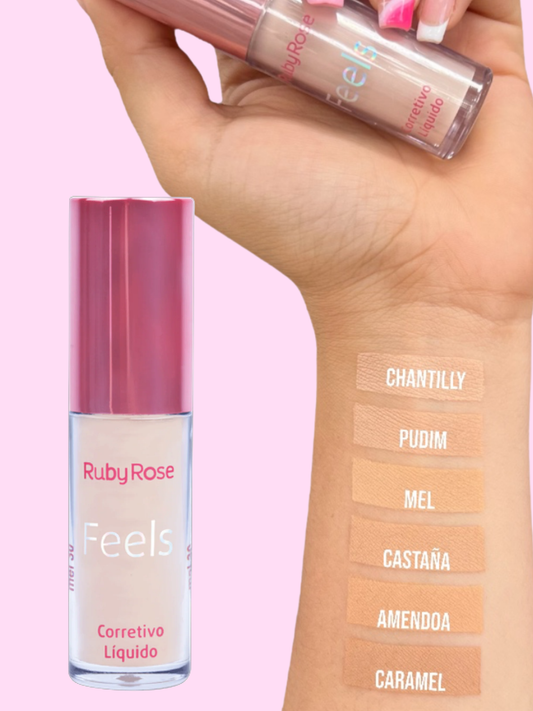 Corrector Liquido Feels Ruby Rose Chantilli 10