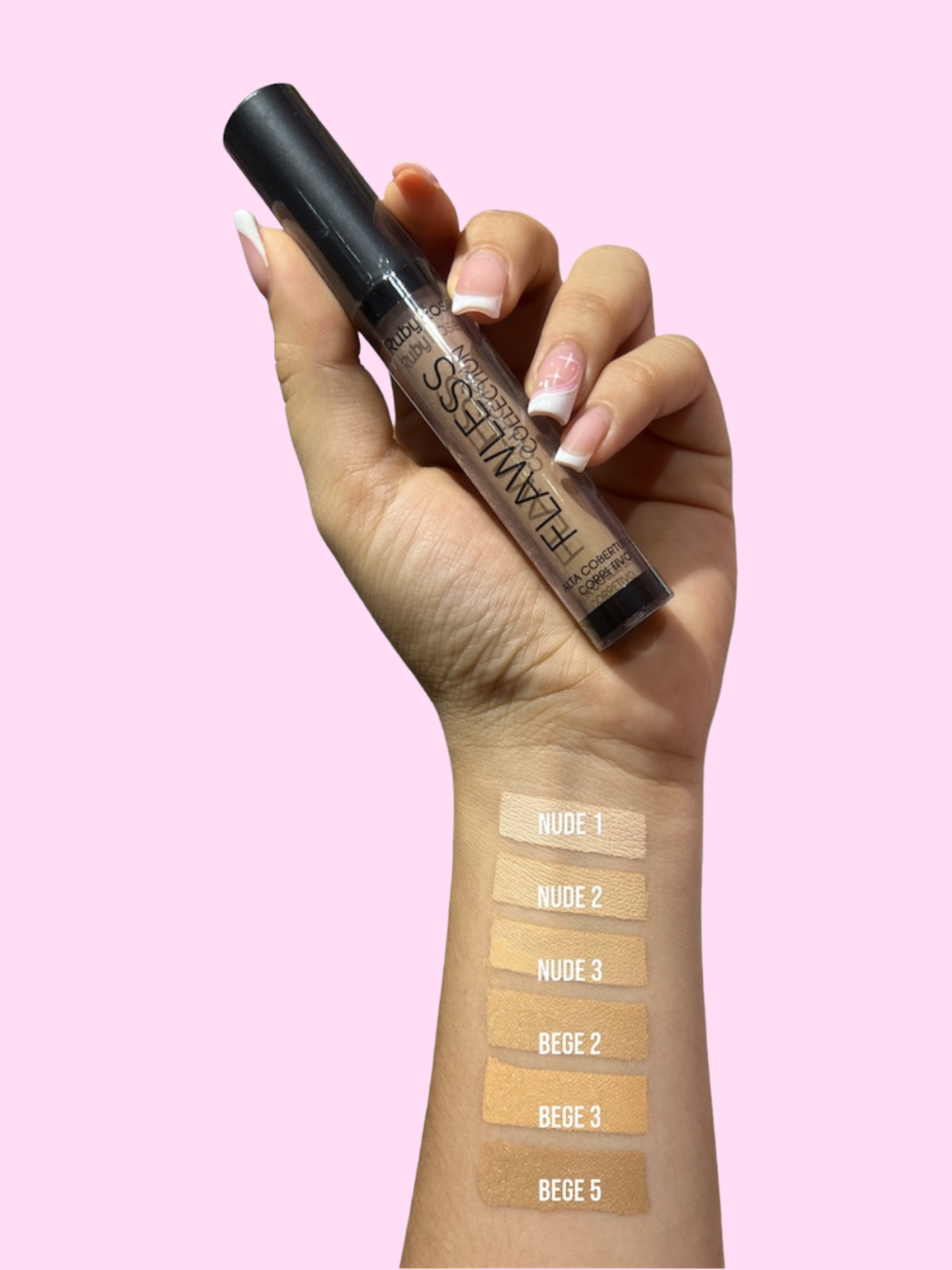 Corrector Liquido Flawless Ruby Rose