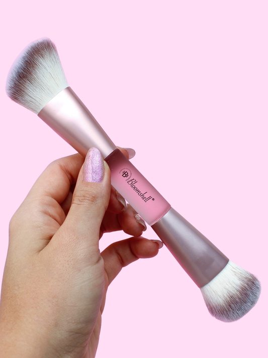 Brocha 2 En 1 Blush Perfect Bloomshell