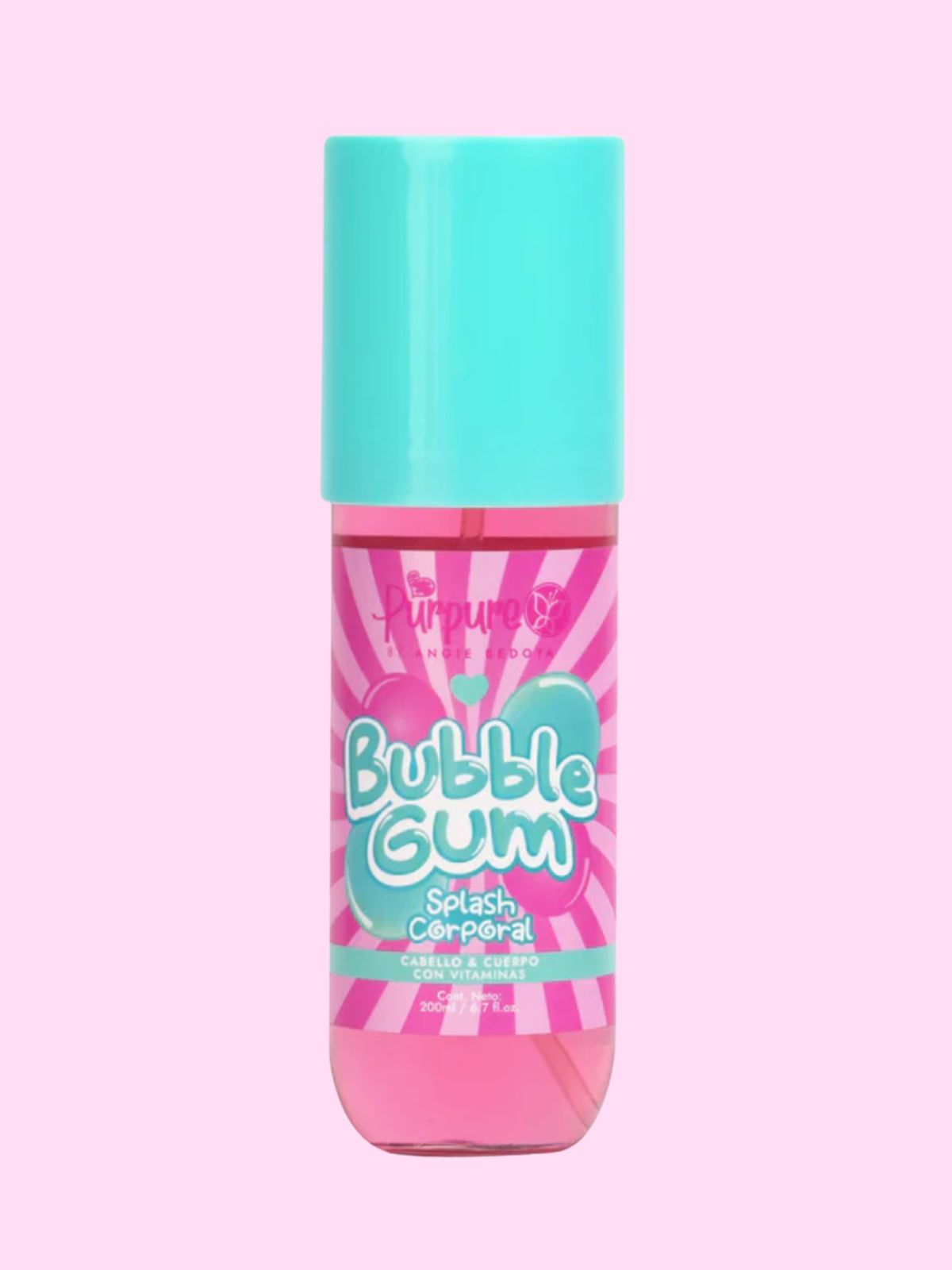 Splash Corporal Bubble Gum Purpure 200ml
